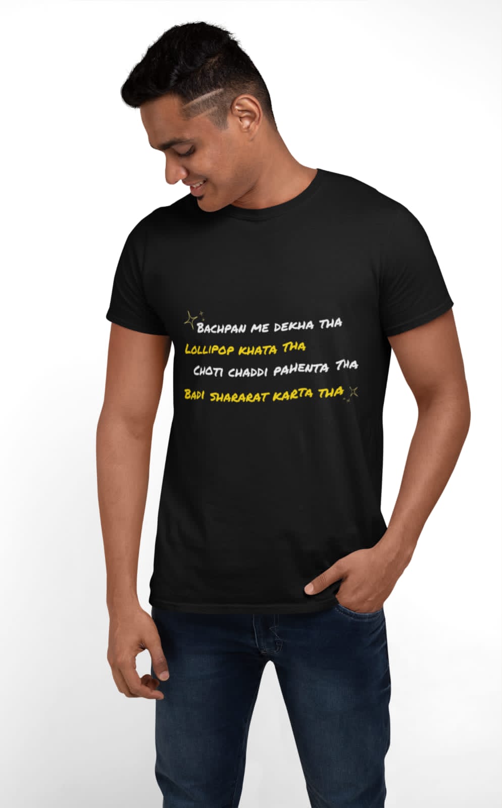 Bachpan mein dekha tha | Premium Half Sleeve Unisex T-Shirt