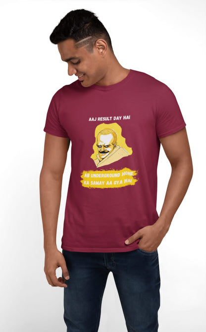 Underground hone ka samay | Half Sleeve Unisex T-Shirt