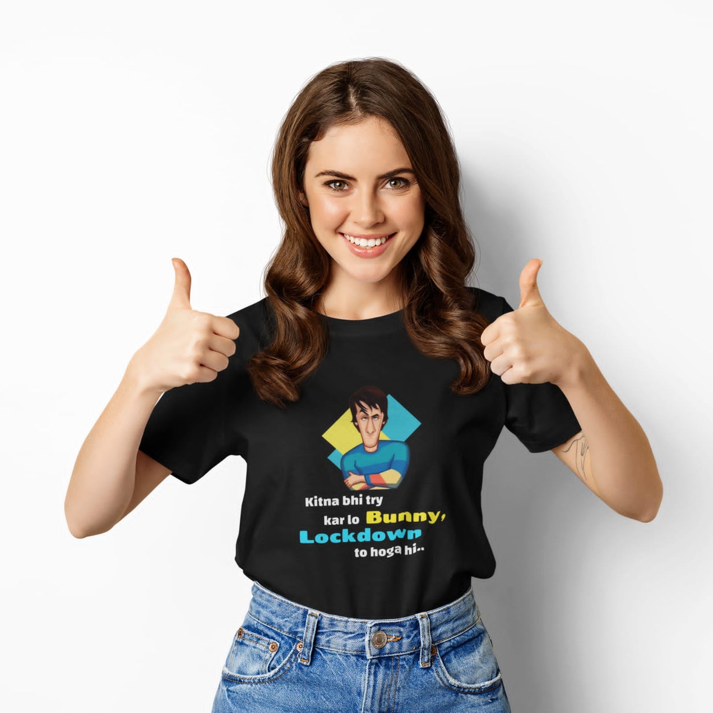 Bunny | Premium  Half Sleeve Unisex T-Shirt