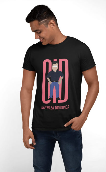 Darwaza tod dunga | Premium Half Sleeve Unisex T-Shirt