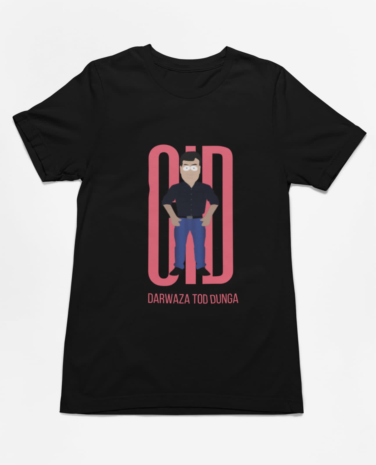 Darwaza tod dunga | Premium Half Sleeve Unisex T-Shirt