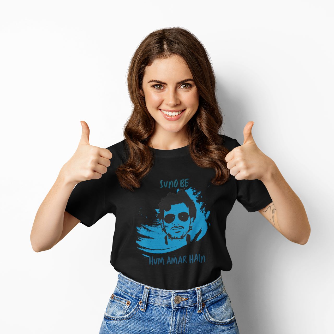 Suno be - Ham amar hain! |  Premium Half Sleeve Unisex T-Shirt