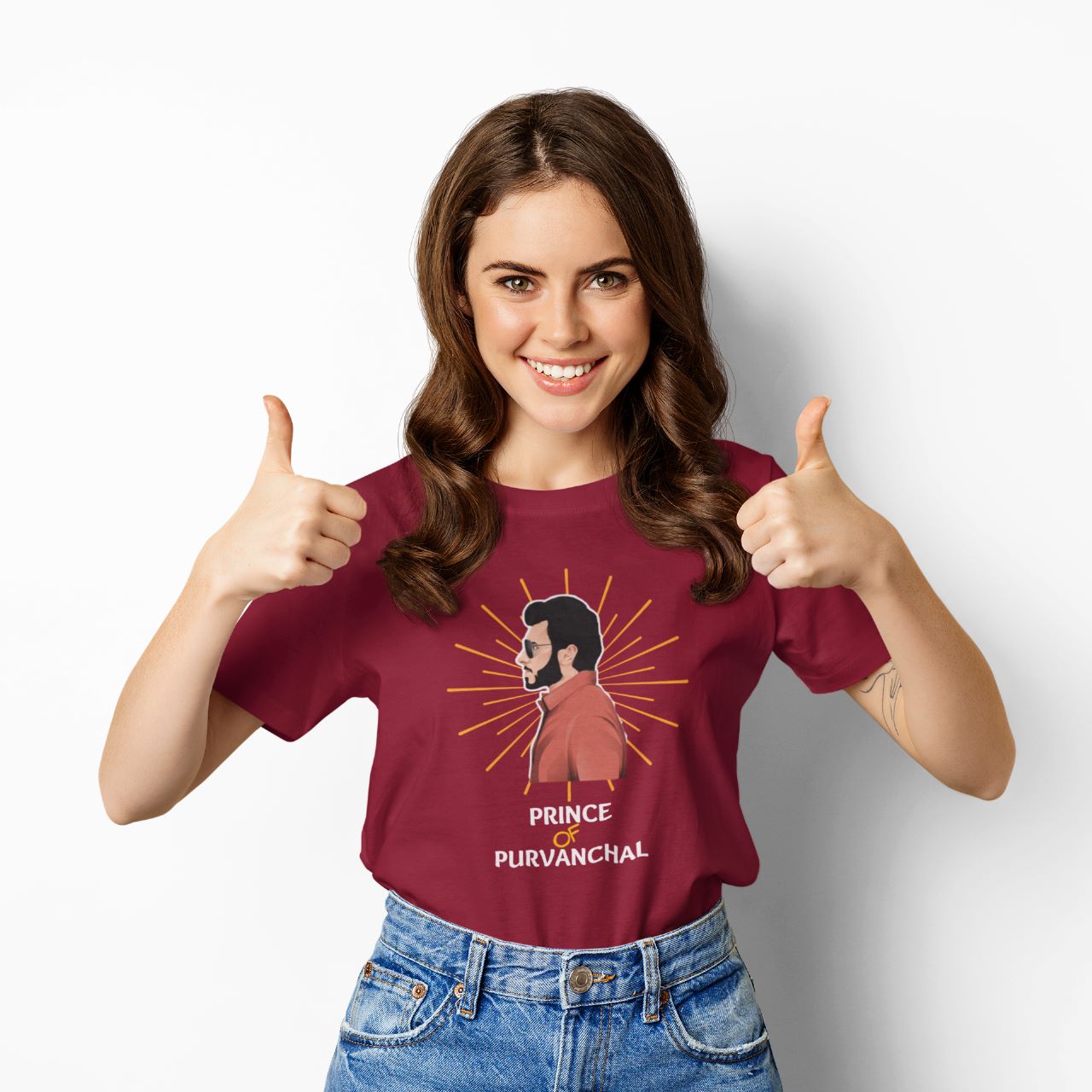 Prince of Purvanchal |  Premium Half Sleeve Unisex T-Shirt