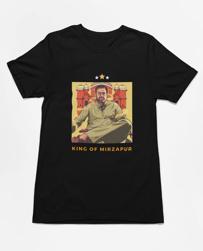 King of Mirzapur |  Premium Half Sleeve Unisex T-Shirt