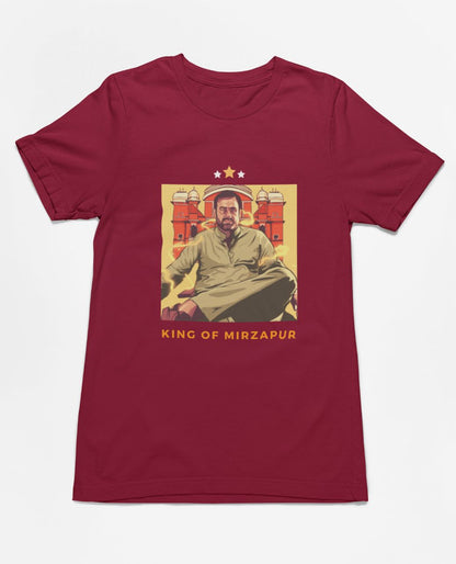 King of Mirzapur |  Premium Half Sleeve Unisex T-Shirt