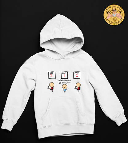 This year will be different | Premium Unisex Winter Hoodie