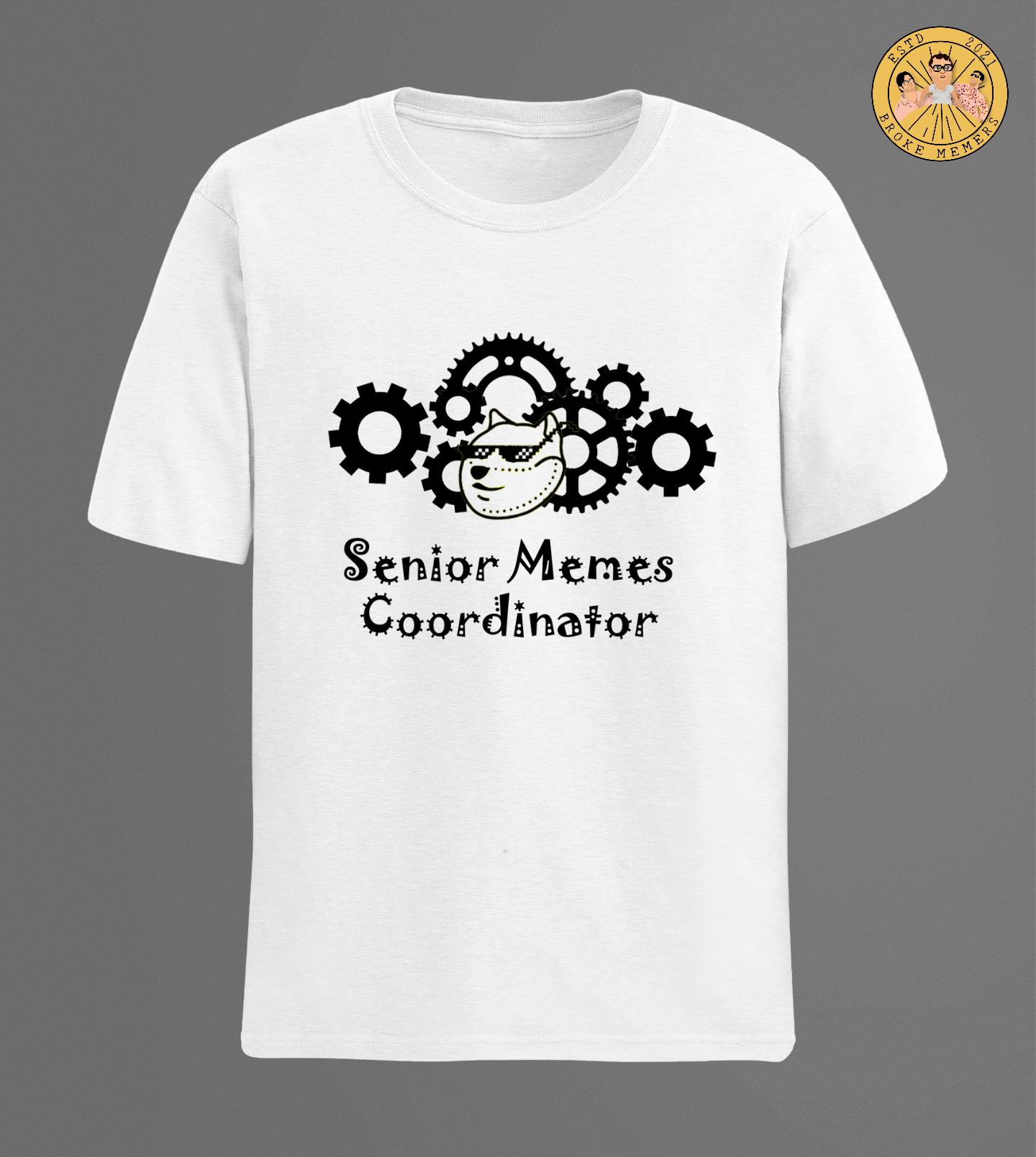Senior Memes Coordinator | Half Sleeve Unisex T-Shirt