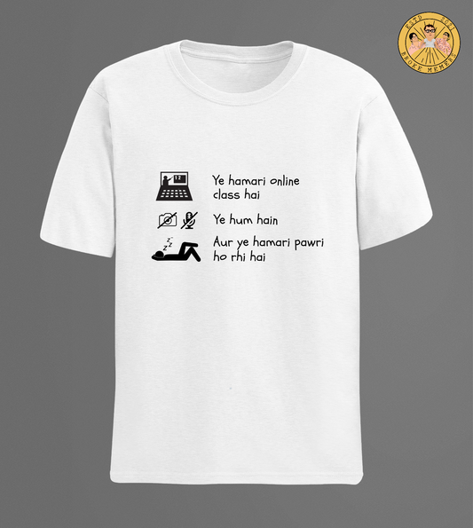 Online class pawri | Half Sleeve Unisex T-Shirt