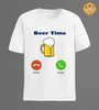 Beer Time | Premium Half Sleeve Unisex T-Shirt