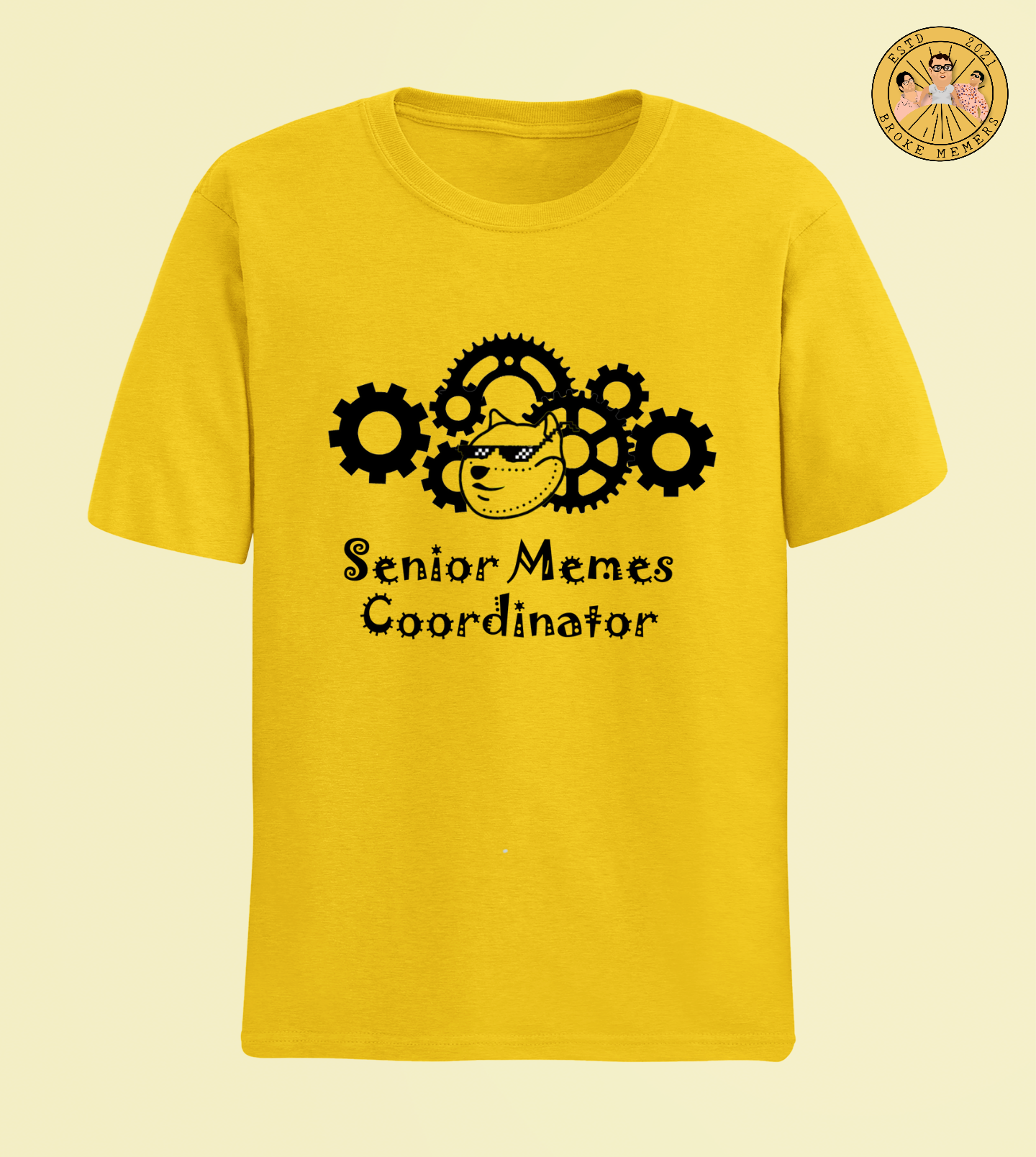 Senior Memes Coordinator | Half Sleeve Unisex T-Shirt