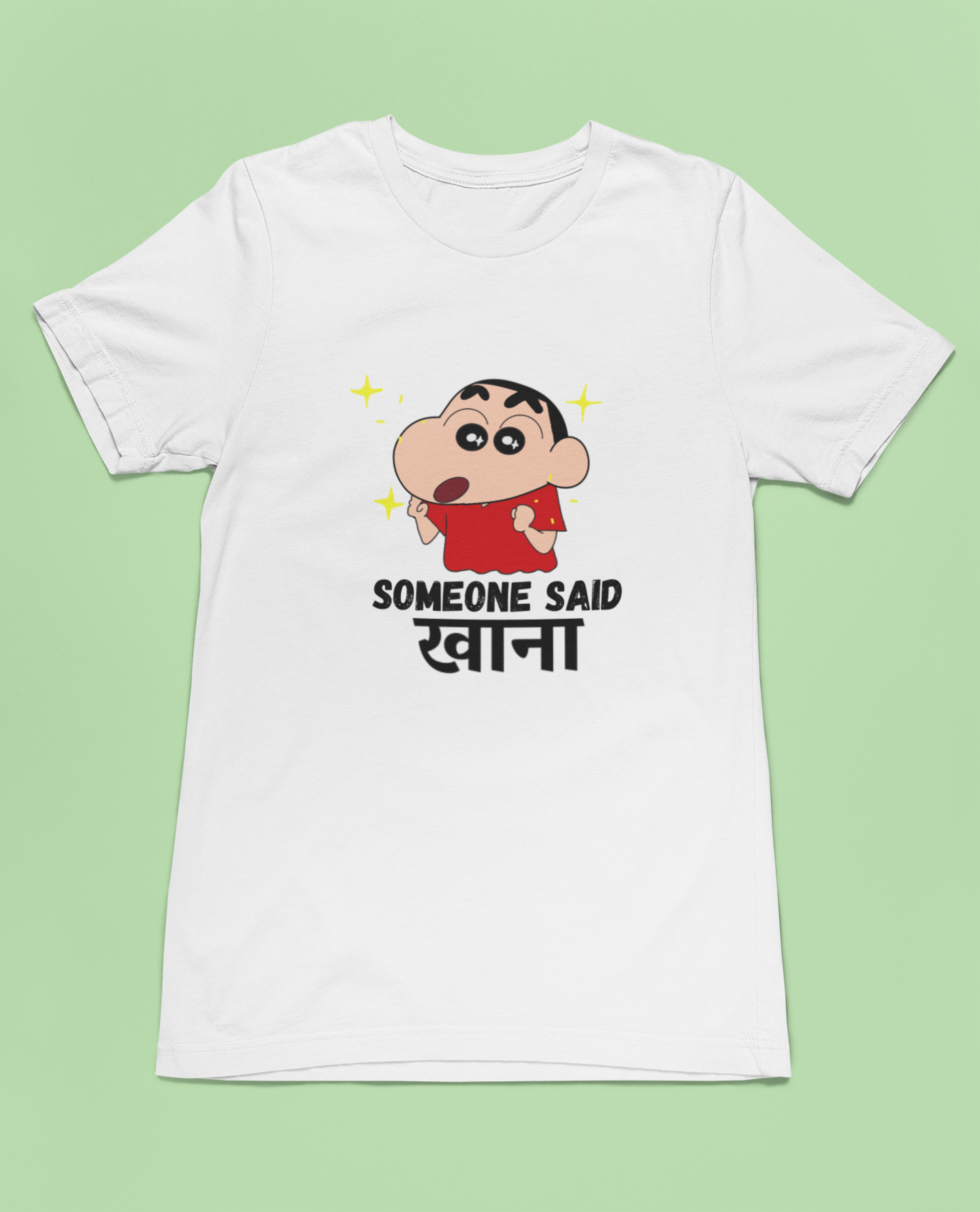Someone said khana | Shinchan Half Sleeve Unisex T-Shirt