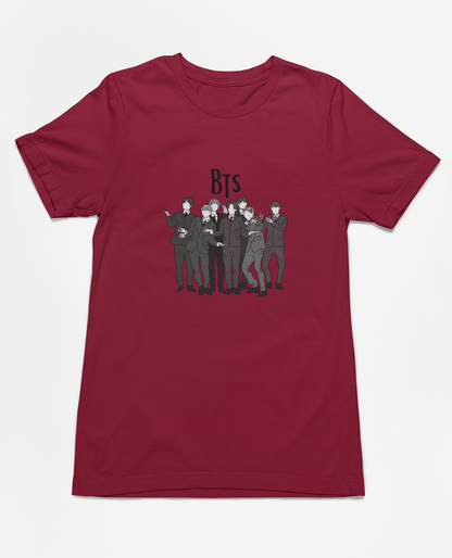 BTS Squad | Premium Half Sleeve Unisex T-Shirt