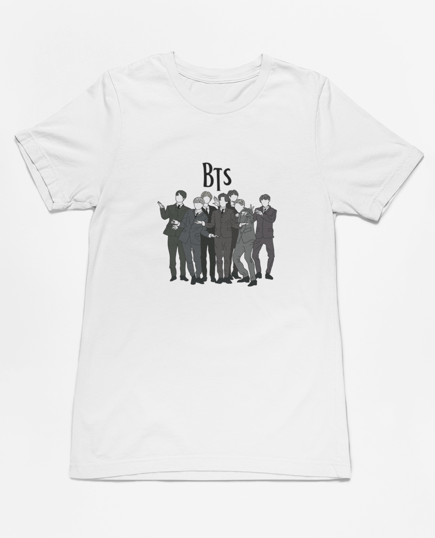 BTS Squad | Premium Half Sleeve Unisex T-Shirt
