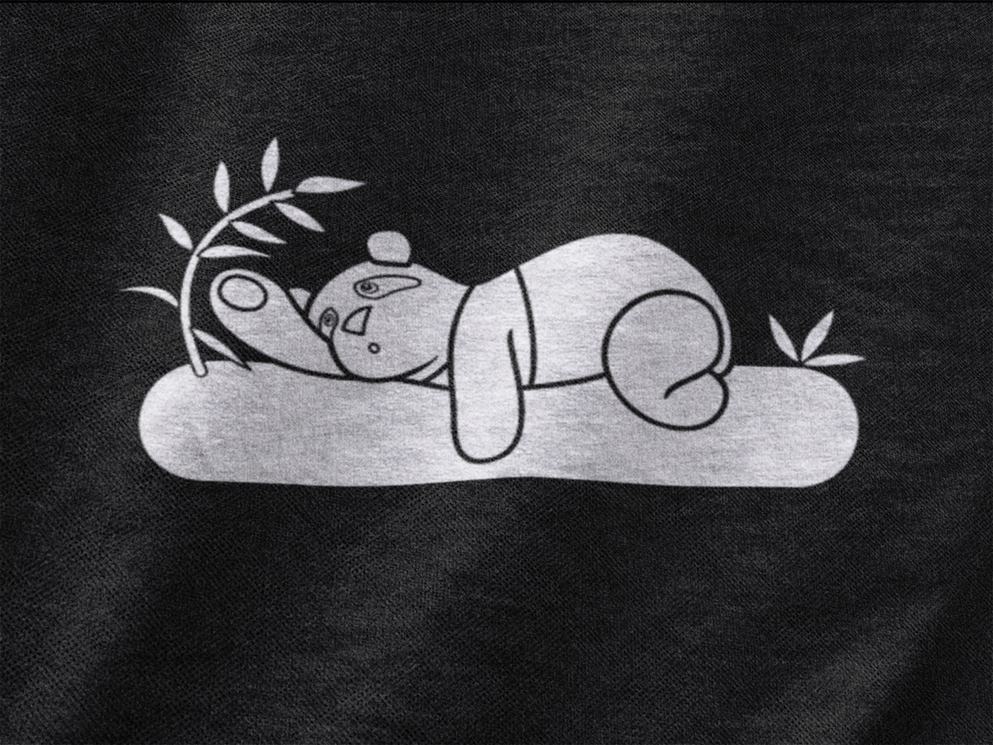Lazy Bear | Dropped Sleeve Unisex Tee