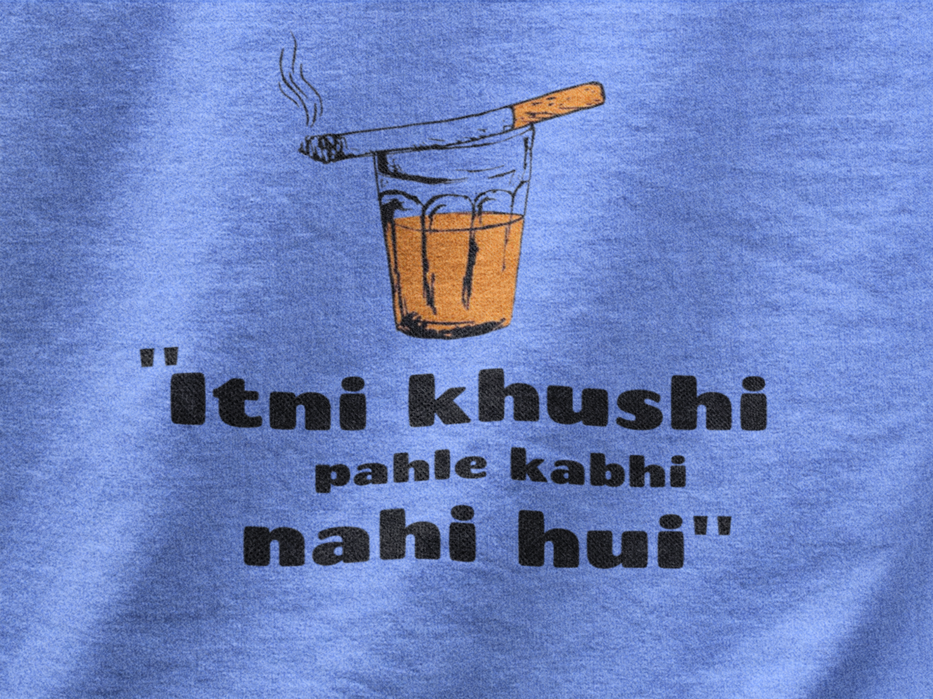 Itni khushi Pehle kabhi nahi hui | Premium Unisex Winter Hoodie