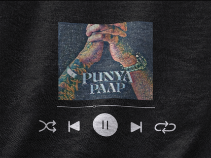 Punya Paap | Divine | Premium Oversized Half Sleeve Unisex T-Shirt