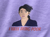 I hate being poor | Premium Unisex Winter Hoodie