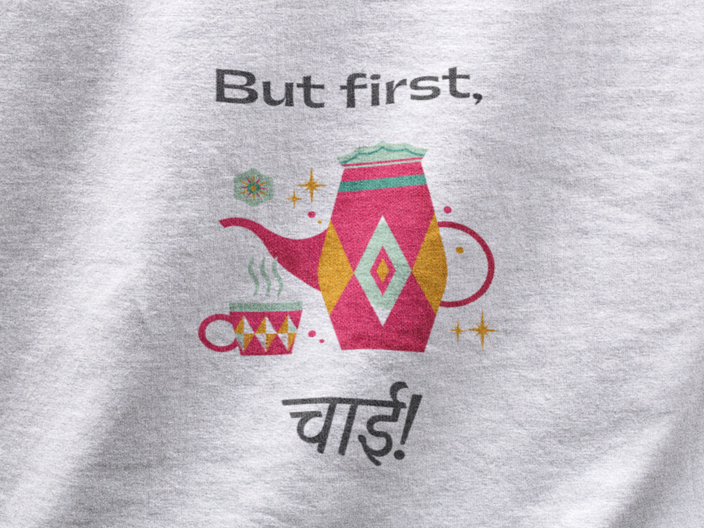 But first chai | Premium Unisex Winter Hoodie
