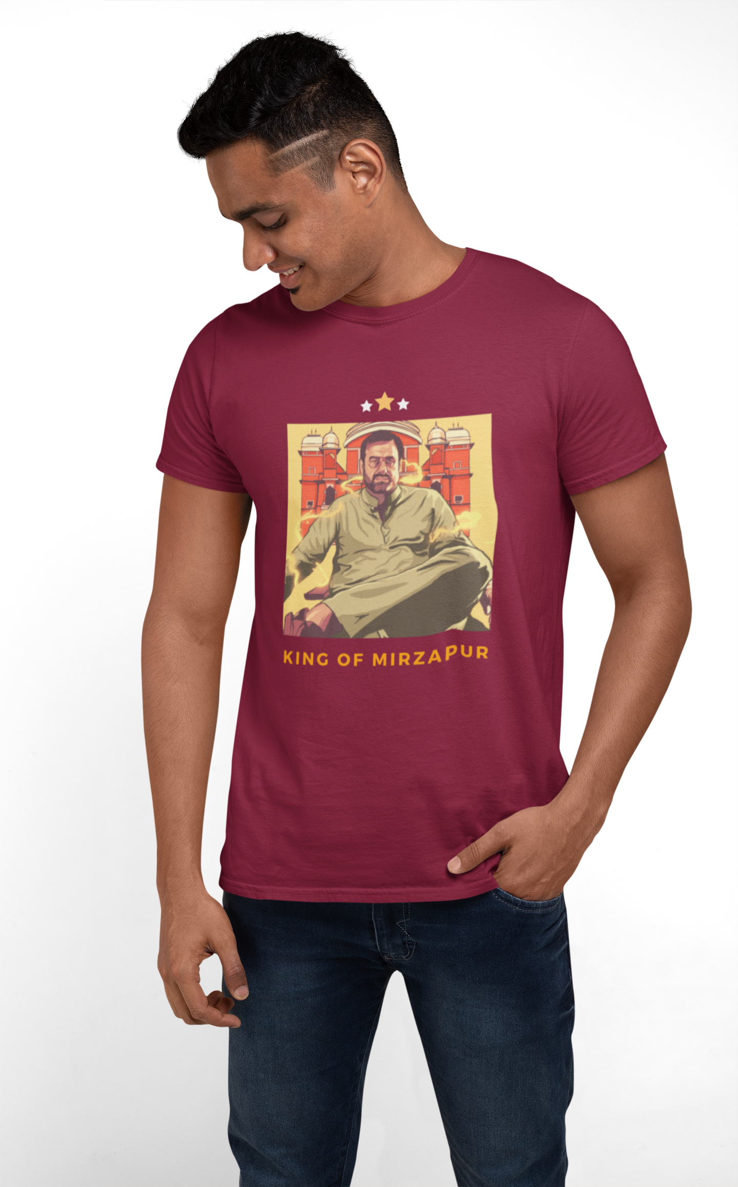 King of Mirzapur |  Premium Half Sleeve Unisex T-Shirt
