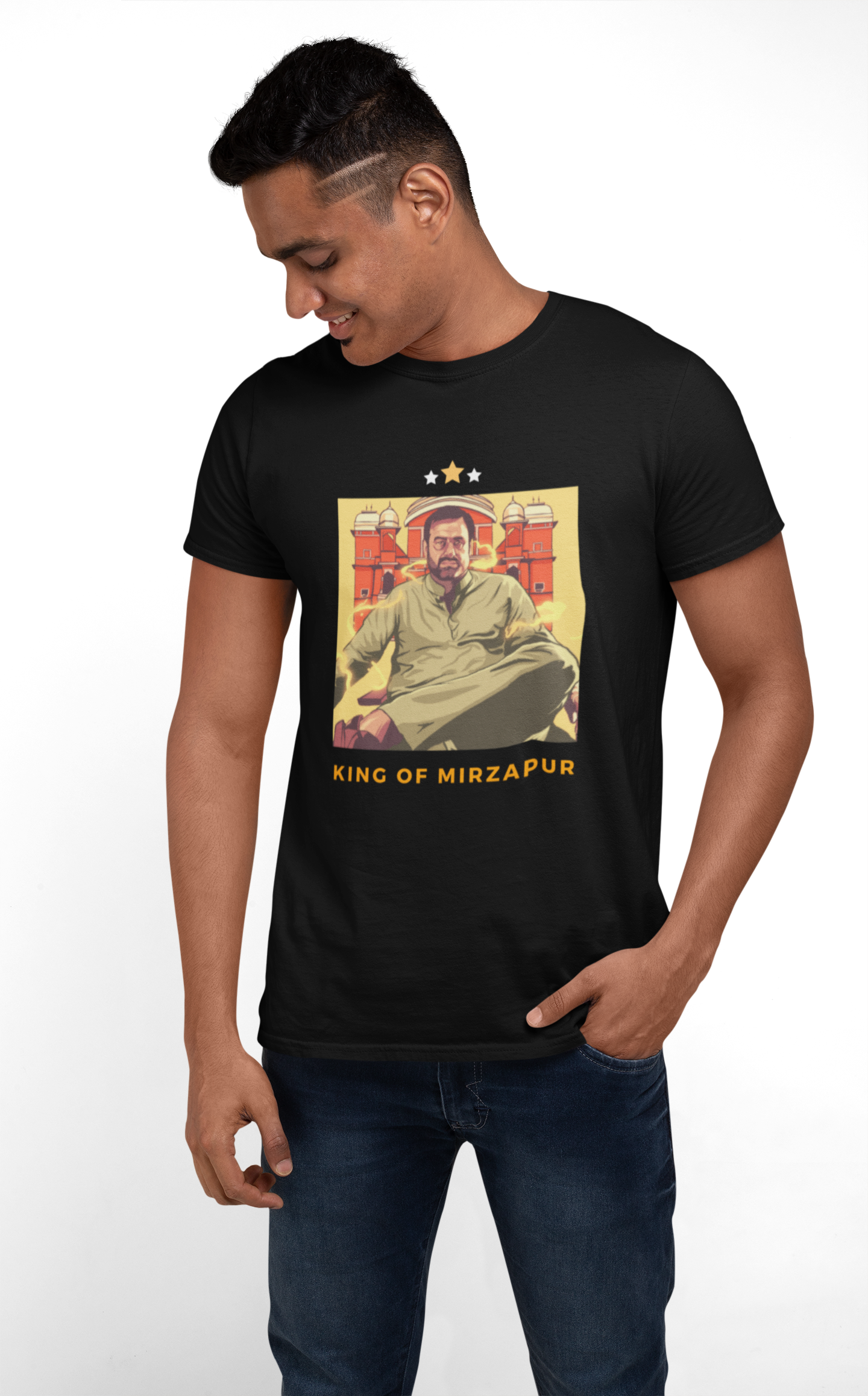 King of Mirzapur |  Premium Half Sleeve Unisex T-Shirt
