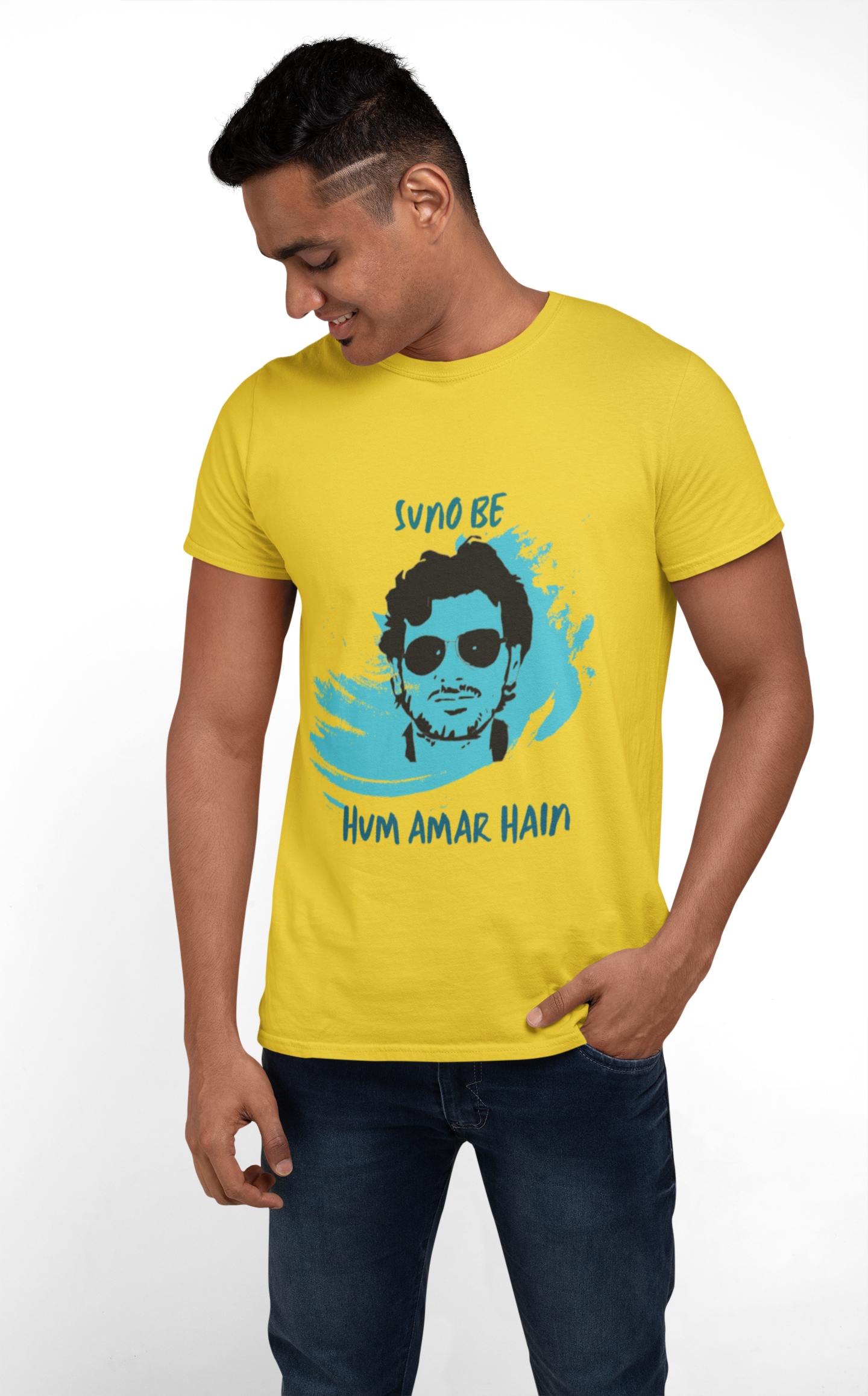 Suno be - Ham amar hain! |  Premium Half Sleeve Unisex T-Shirt