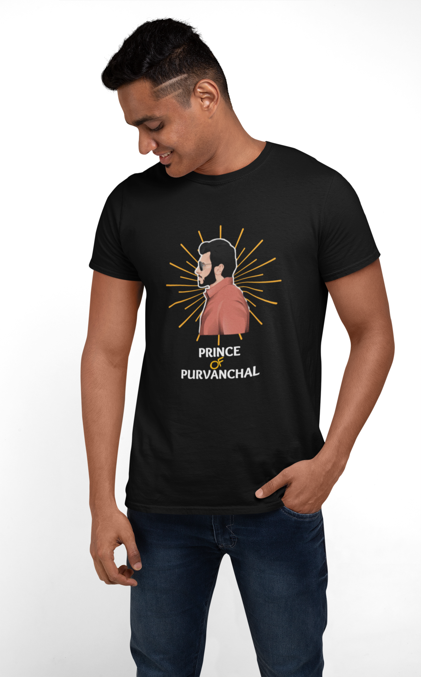 Prince of Purvanchal |  Premium Half Sleeve Unisex T-Shirt
