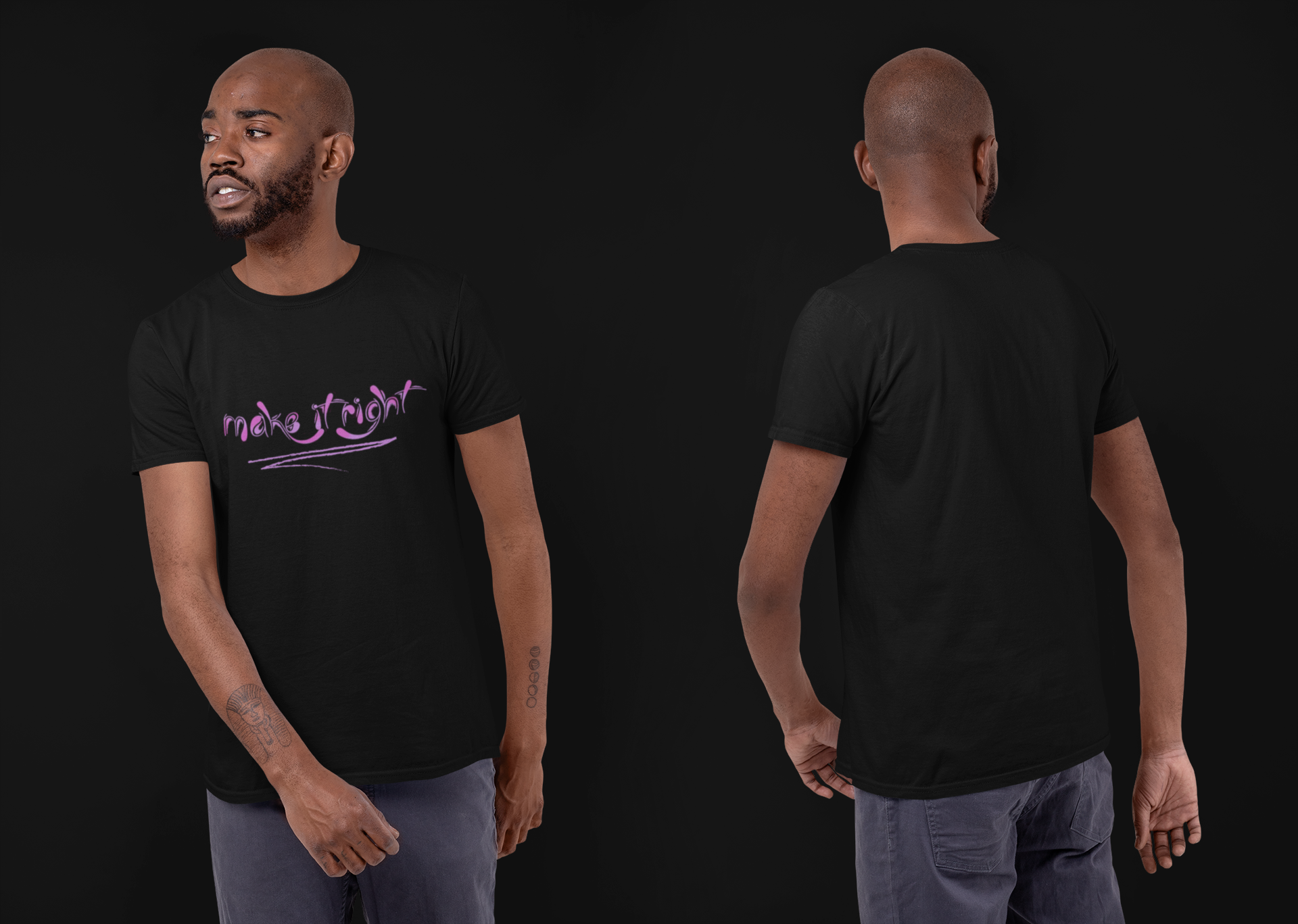 Make it Right |  Premium Half Sleeve Unisex T-Shirt