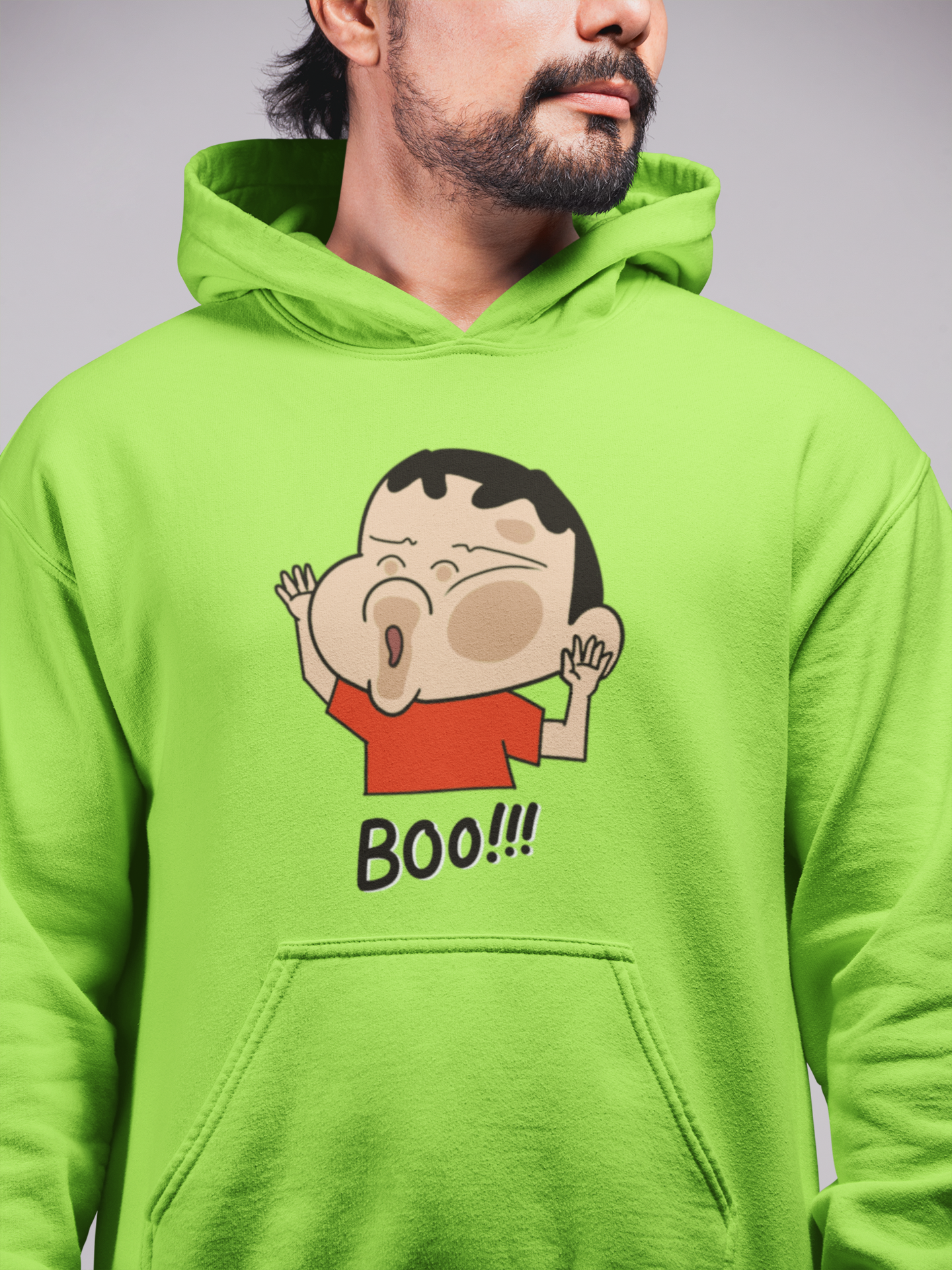 Boo Shinchan | Premium Unisex Winter Hoodie