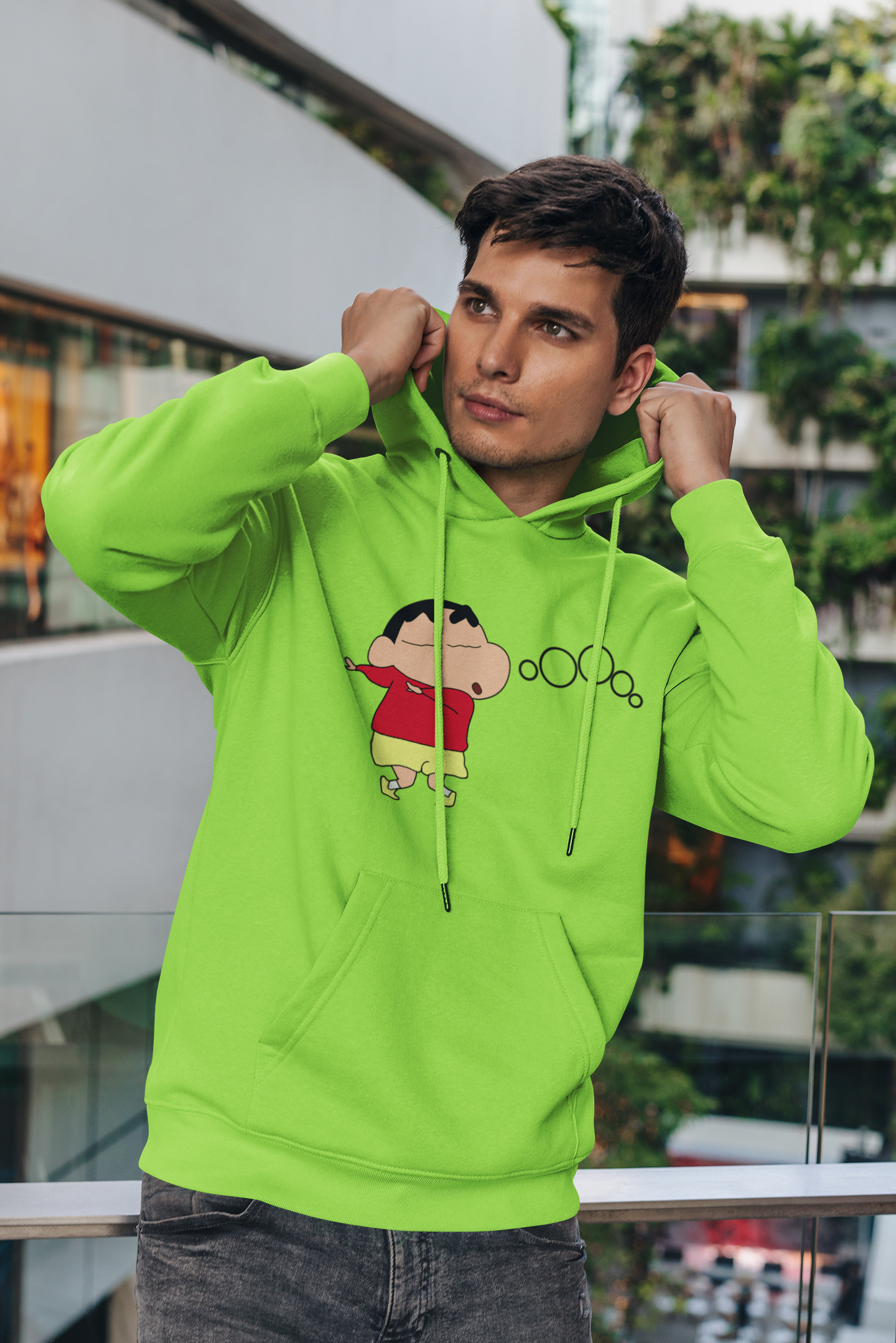 Oooo Shinchan | Premium Unisex Winter Hoodie