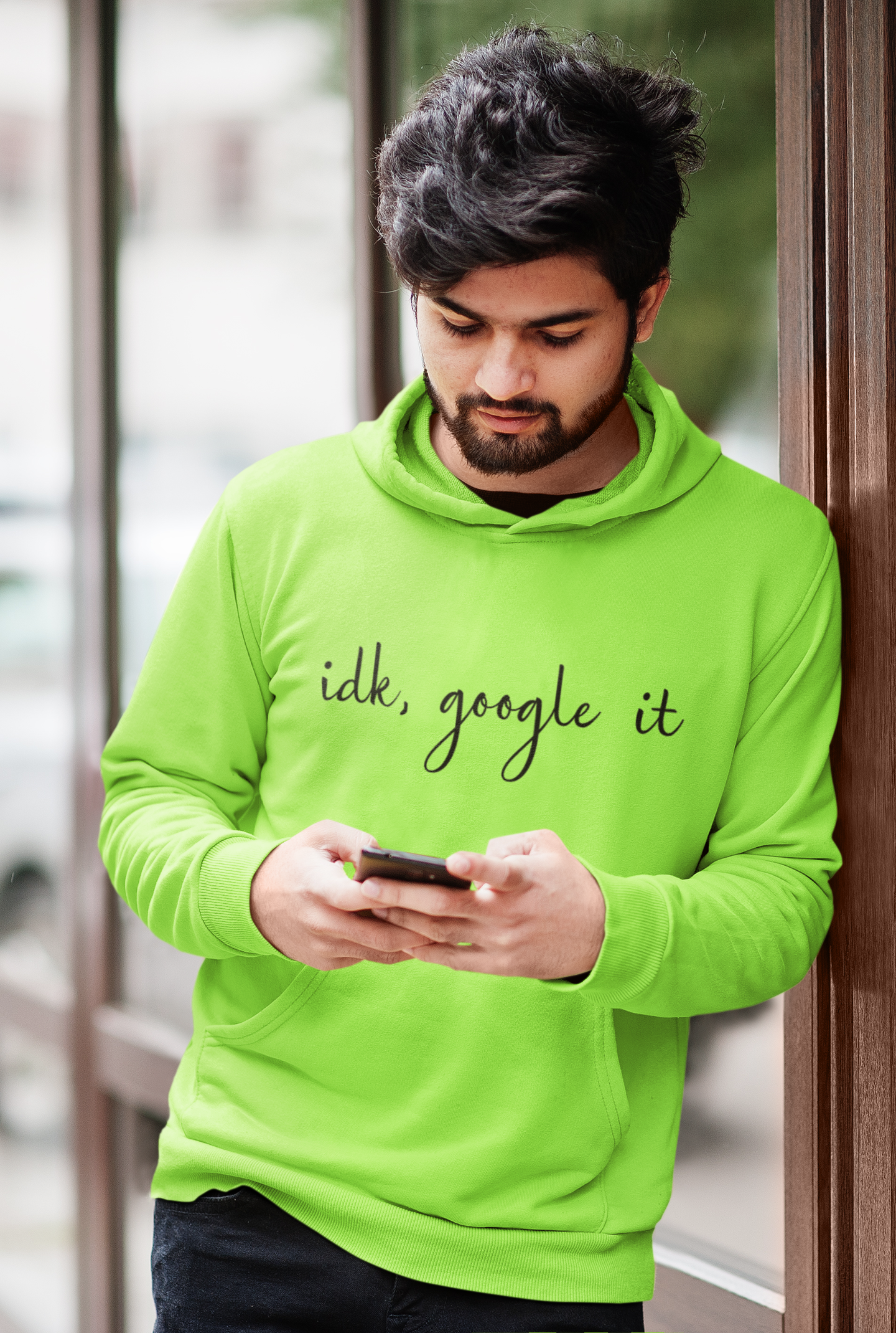 idk, google it | Premium Unisex Winter Hoodie