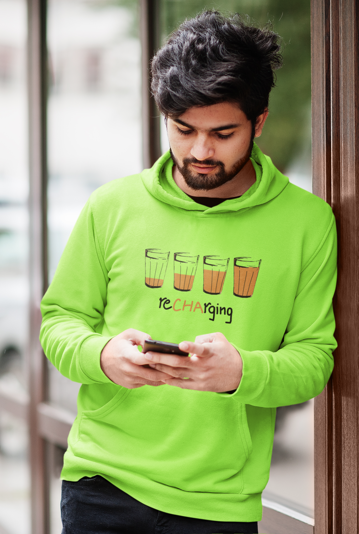 ReCHArging | Premium Unisex Winter Hoodie