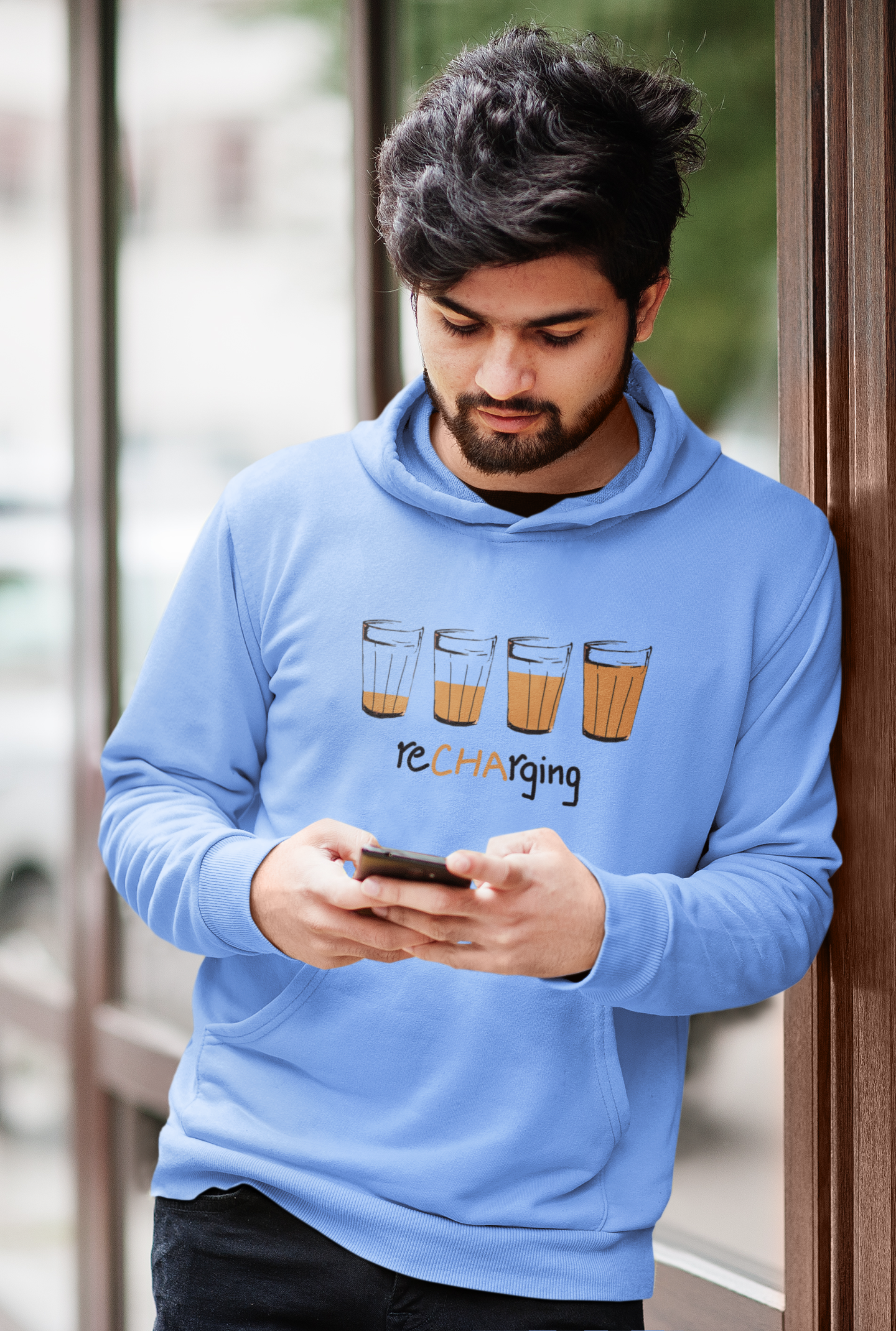 ReCHArging | Premium Unisex Winter Hoodie