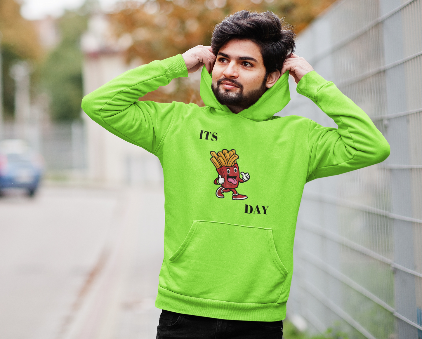 Foodie fries | Premium Unisex Winter Hoodie