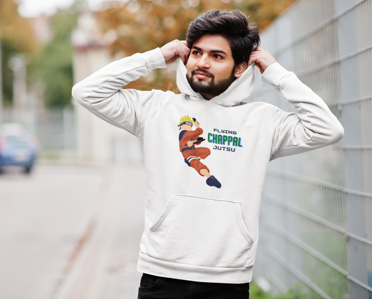 Flying chapal zutsu | Premium Unisex Winter Hoodie