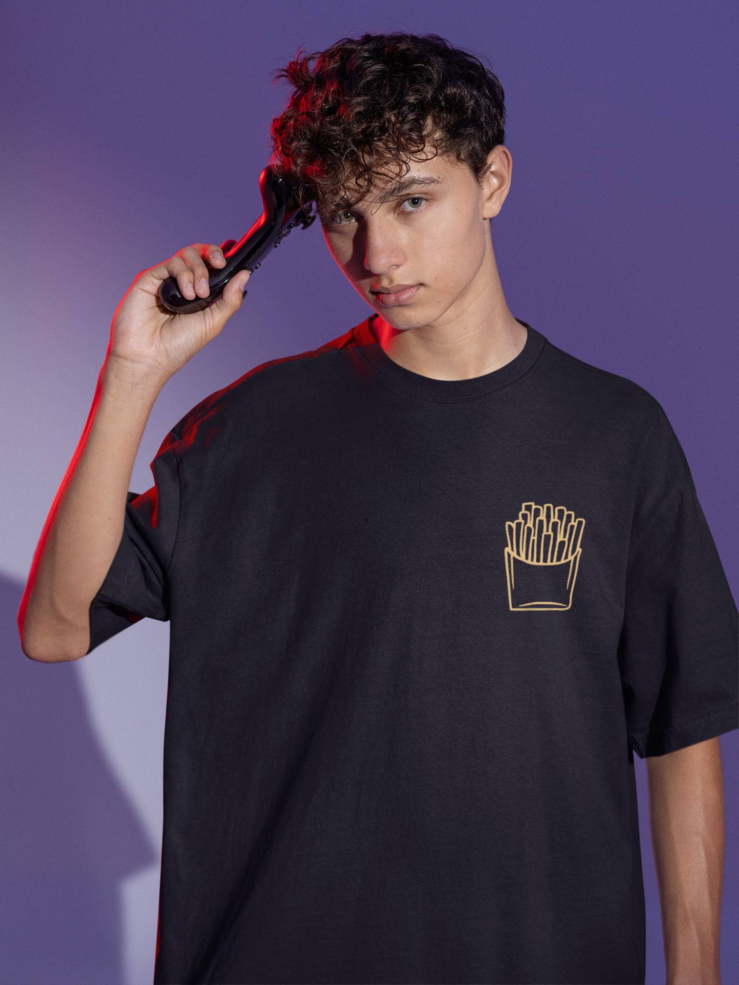 Where's the food | Premium Oversized Half Sleeve Unisex T-Shirt