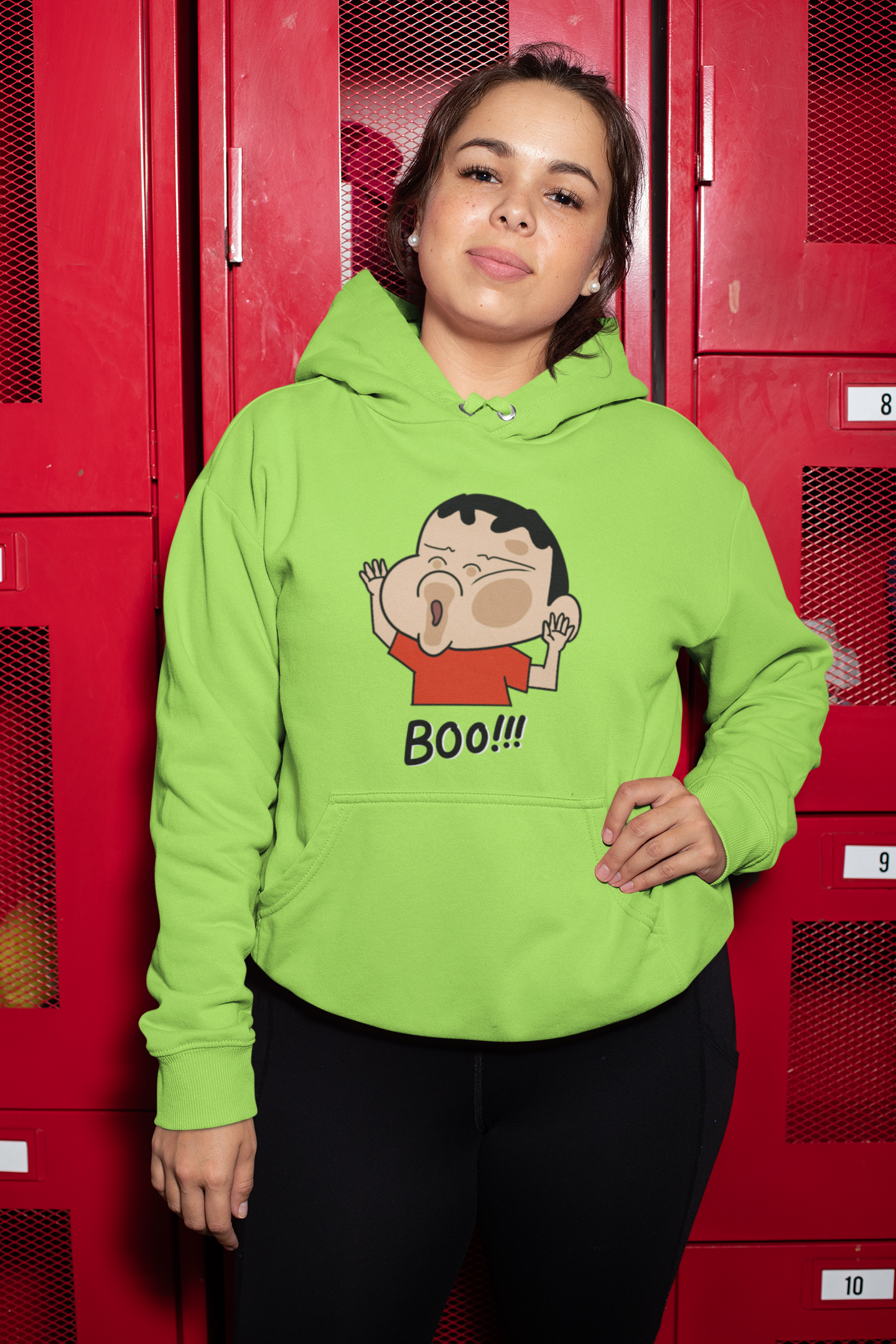 Boo Shinchan | Premium Unisex Winter Hoodie