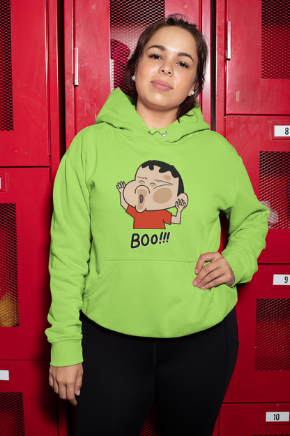 Boo Shinchan | Premium Unisex Winter Hoodie