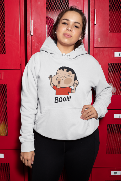 Boo Shinchan | Premium Unisex Winter Hoodie