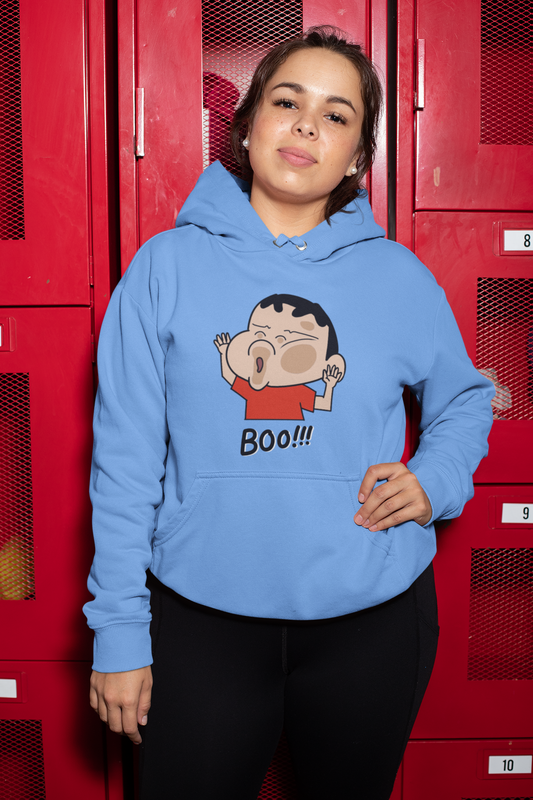 Boo Shinchan | Premium Unisex Winter Hoodie