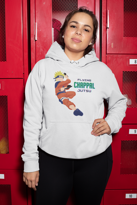 Flying chapal zutsu | Premium Unisex Winter Hoodie