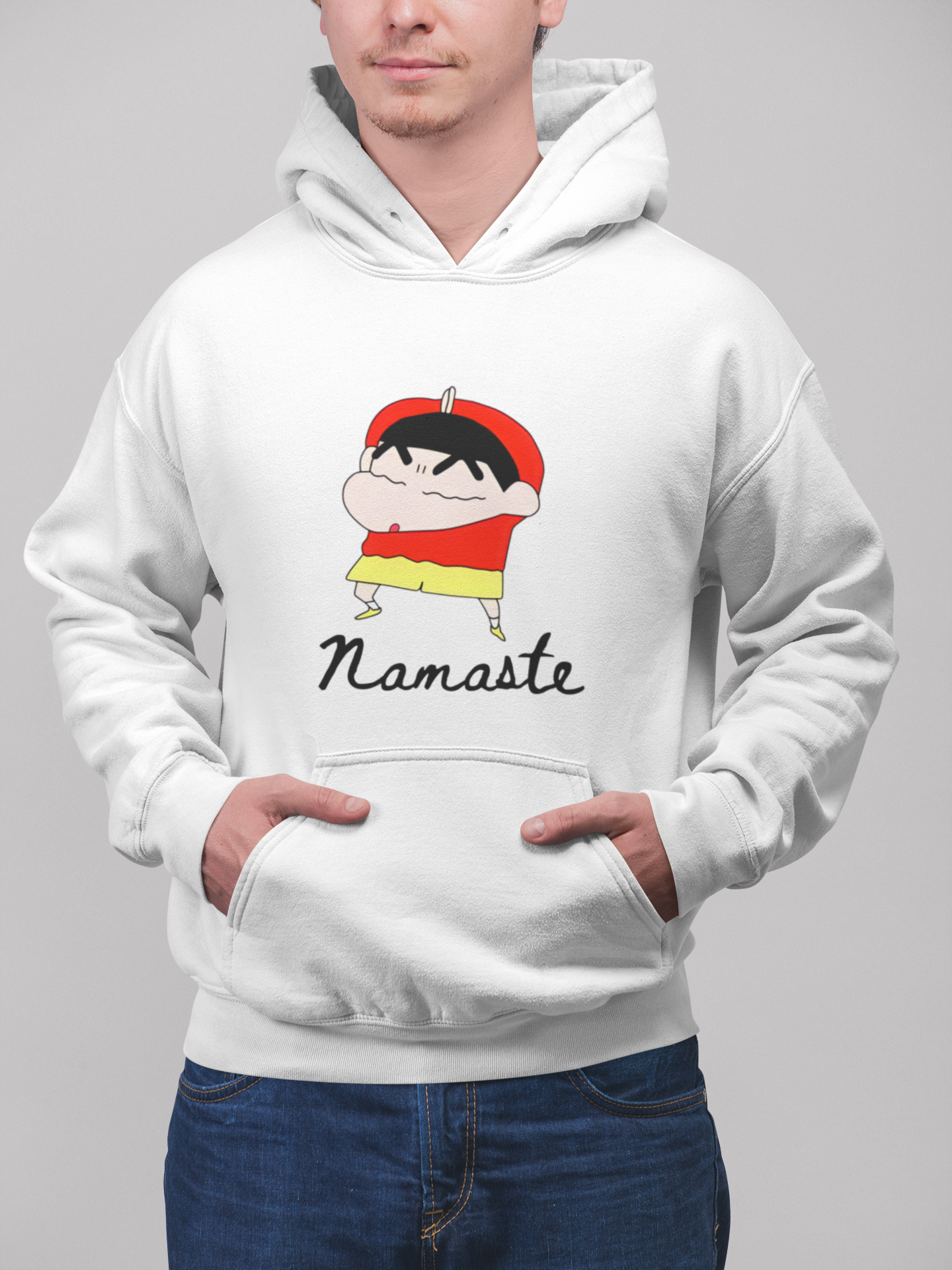 Namaste (Shinchan) | Premium Unisex Winter Hoodie