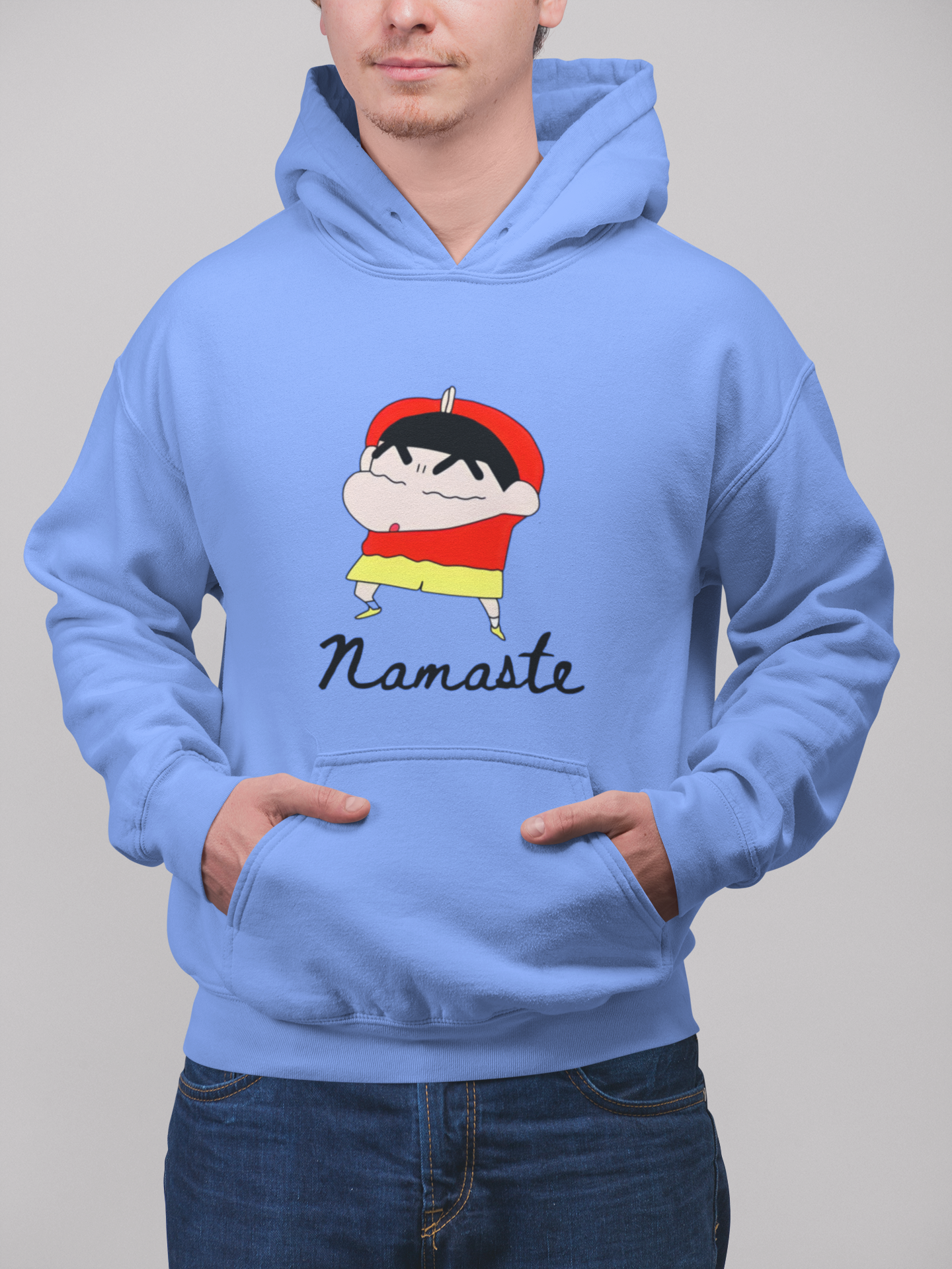 Namaste (Shinchan) | Premium Unisex Winter Hoodie
