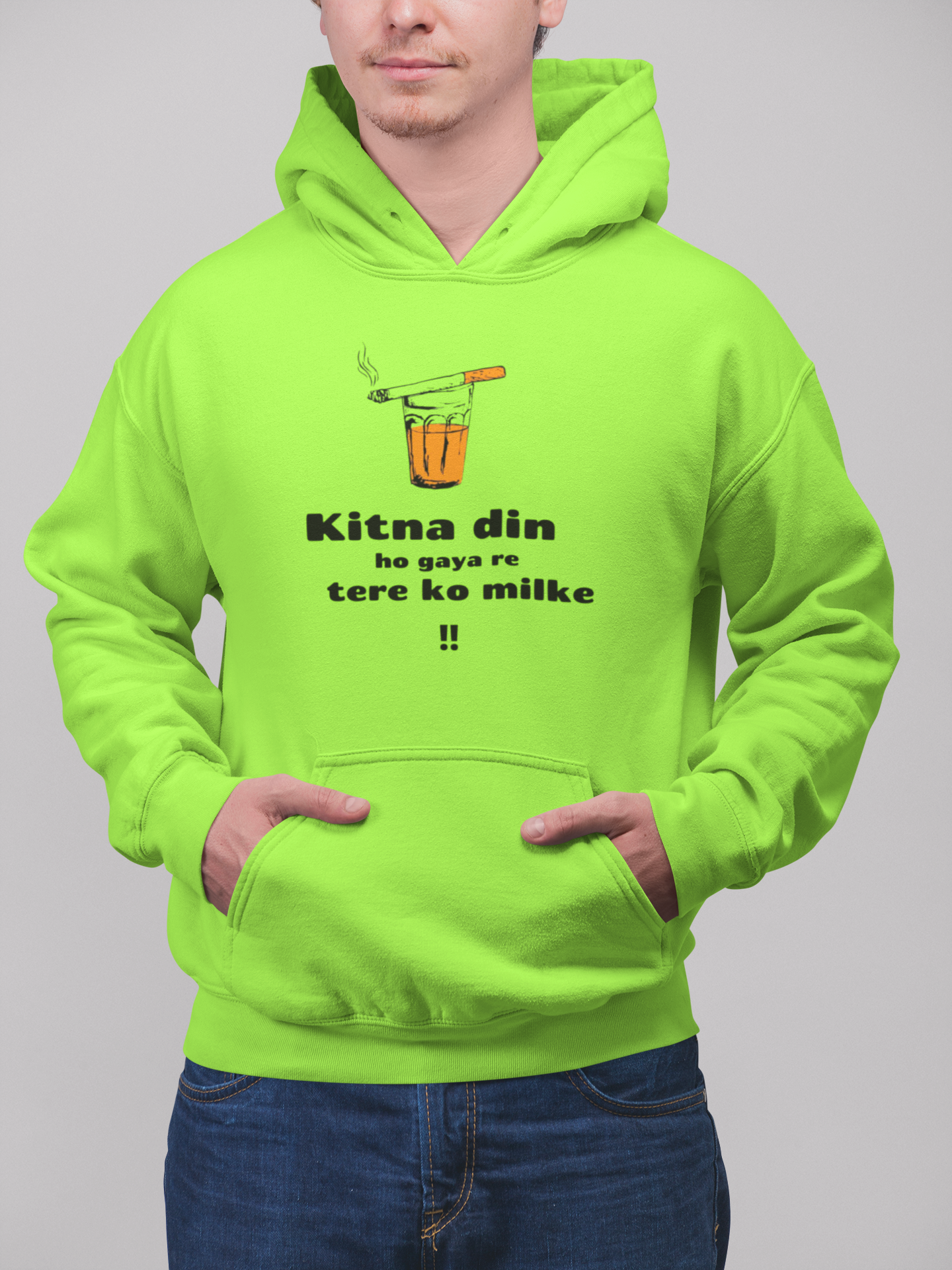 Kitne din ho gye tereko mile | Premium Unisex Winter Hoodie