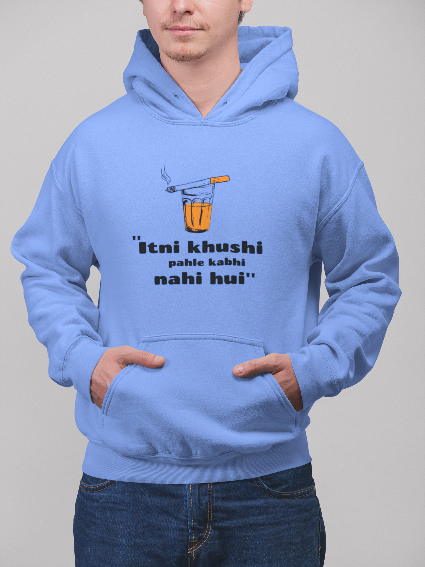 Itni khushi Pehle kabhi nahi hui | Premium Unisex Winter Hoodie