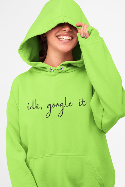 idk, google it | Premium Unisex Winter Hoodie