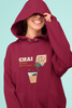 Chai me dooba biscuit | Premium Unisex Winter Hoodie