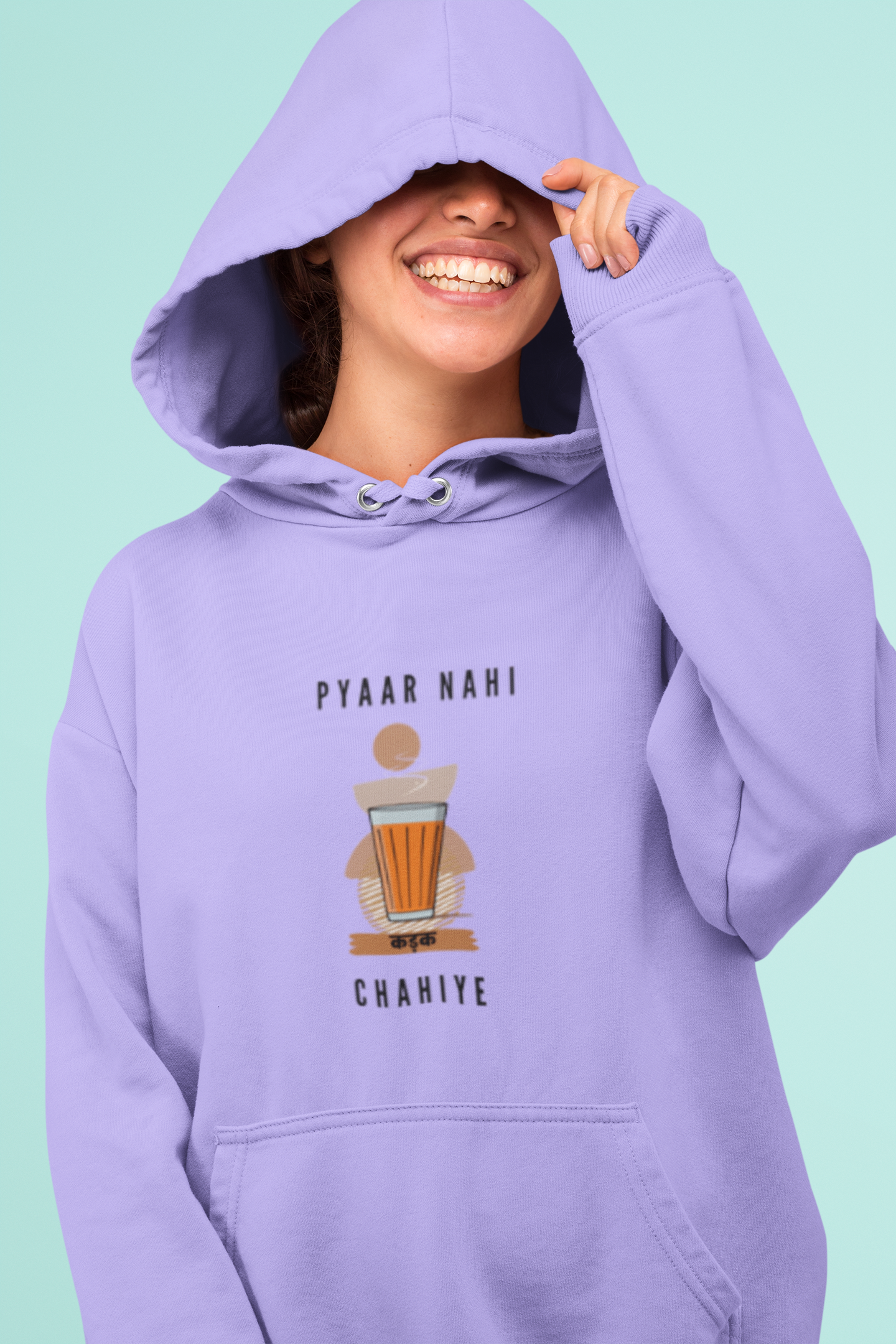 Pyar nahi chai kadak chahiye | Premium Unisex Winter Hoodie