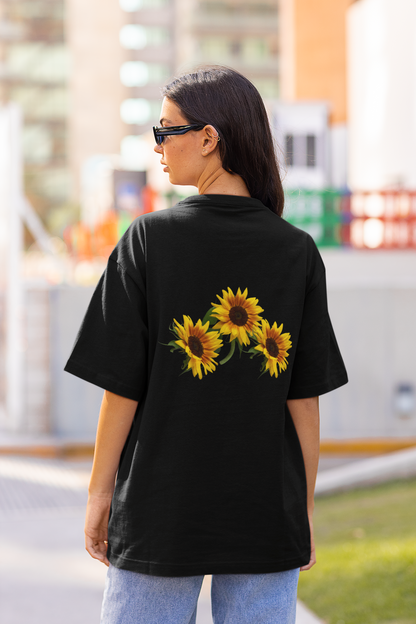 You are the sunflower| Dropped Sleeve Unisex Tee